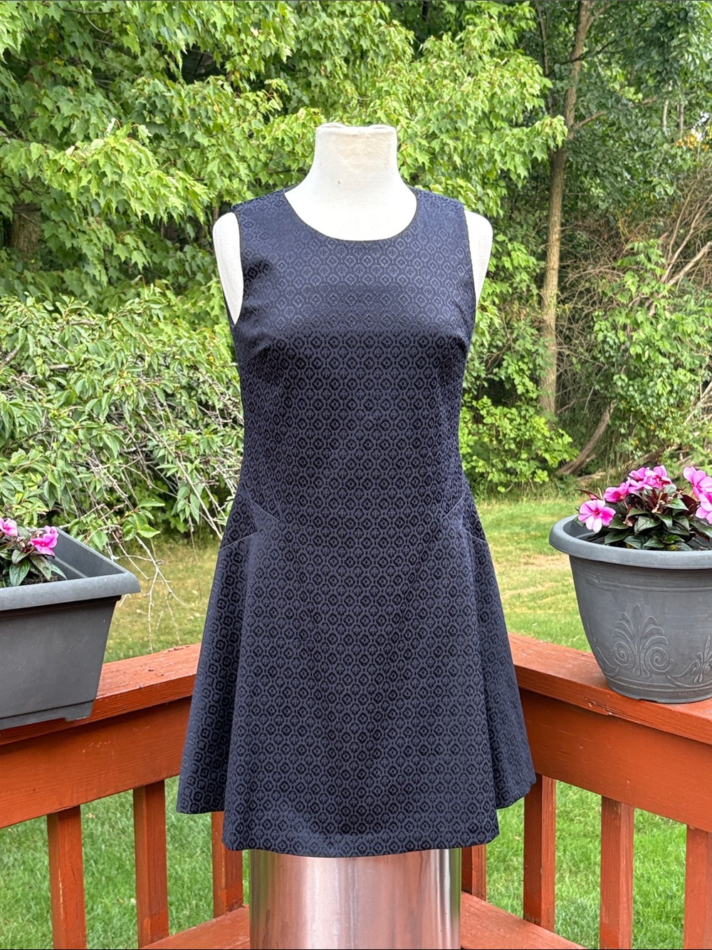 NWOT Ellen Tracy Black Dress